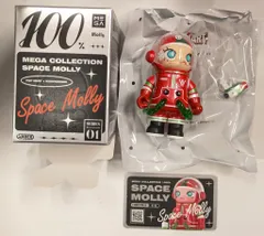 POPMART MEGA COLLECTION SPACE MOLLY 100% Kennyswork CHRISTMAS