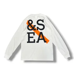 参考上代9,350円 未使用品 WIND AND SEA バックプリントロングスリーブカットソー 長袖Tシャツ ウィンダンシー WDS-CS-57 ホワイト S 2006A1のサムネイル