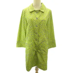 マークバイマークジェイコブス MARC by MARC JACOBS 美品 コート ハート 総柄 ミドル丈 L グレー 黄緑 ライトグリーン 0607 ■STKのサムネイル