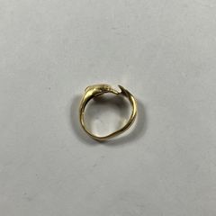 K18YG ウサギモチーフリング11号 | Mercari