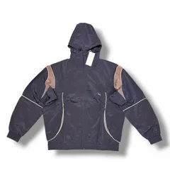 参考上代16000円 未使用 PUMA CLRT RIPSTOP JACKET セラレーター リップストップ フーデッド ジャケット プーマ 633020 ネイビー M （17175M）のサムネイル