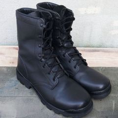 未使用】ストームクロス自衛隊半長靴レプリカ 25.0〜25.5cm ブラック