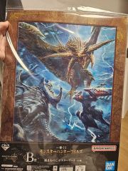 一番くじ モンスターハンターワイルズ B賞描き下ろしポスターアート