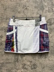 KG823 パンダーニ PANDANI サイクルスカート 白 総柄 Mのサムネイル