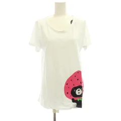 フランシュリッペ franche lippee Tシャツ 半袖 M 白 クルーネック キャラクタープリント /JPのサムネイル