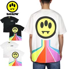 新品 イタリア製 BARROW バロー Tシャツ 遊び心溢れる逸品 クリーム 