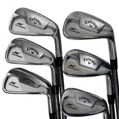 【中古】 キャロウェイ X FORGED STAR(2021) 6S アイアンセット IR Fujikura MC 80 for CW (フレックスS) メンズ 男性用 右利き 右用 Cランク ゴルフクラブのサムネイル