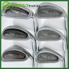 【中古】ピン PING EYE2 6-9I/W/SW 6本セット アイアン セット【表記無　不明】のサムネイル
