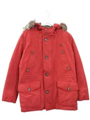 アクアスキュータム AQUASCUTUM ダウン コート L レッド 赤 シルバーフォックス アウター 上着のサムネイル