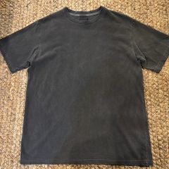 80's 90's シングルステッチ ブラック 無地T フェード 黒T ボロ - メルカリ