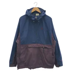 【中古】90s NIKE ACG アノラックパーカー M ネイビー×パープル ナイキ[92]のサムネイル