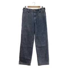 【中古】XLARGE×DICKIES OVERDYE WORK PANTS 101231031028 ブルー 32インチ エクストララージ×ディッキーズ[92]のサムネイル