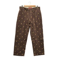 Supreme Chino Pant Brown Playboy 32inch - メルカリ
