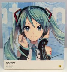 SONY MDR-100A 하츠네 미쿠 모델 소니 헤드폰 h.ear on 빌리지안 블루
