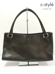 V576 [人気] LANVIN COLLECTION ランバンコレクション ハンドバッグ ブラック | ★のサムネイル