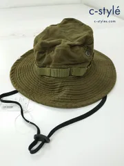 D164 [未使用品] DECHO デコー ジャングルハット 2 カーキ 綿100% 日本製 BOONIE HAT ブーニーハット 1-6SD25 | ★のサムネイル