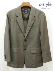 D055 [人気] UNITED TOKYO ユナイテッドトウキョウ シングルジャケット 1 グレージュ系 SUMMER WOOL 135353003 | ★のサムネイル