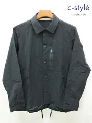 D068 [コラボ] GRAMICCI × FREAK'S STORE グラミチ×フリークスストア コーチジャケット S ブラック 183-1015 | ★のサムネイル