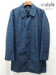 D059 [人気] Brooks Brothers ブルックスブラザーズ ステンカラーコート 40R ネイビー EMMETEX エメテックス 100124922 | ★のサムネイル