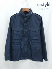 D111 [人気] MACKINTOSH PHILOSOPHY マッキントッシュフィロソフィー ジャケット 38 ネイビー M-65 H1F44-715-29 | ★のサムネイル