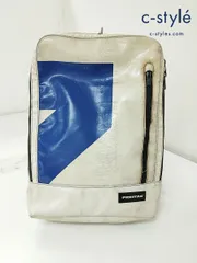 D132 [人気] FREITAG フライターグ リュックサック ホワイト系 アップサイクル バックパック 鞄 カバン | ★のサムネイル
