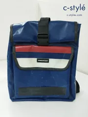 D136 [人気] FREITAG フライターグ バックパック ネイビー系 アップサイクル リュックサック 鞄 カバン | ★のサムネイル