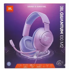 新品 JBL QUANTUM 100M2 ゲーミングヘッドセット パープル JBLQTUM100M2PURのサムネイル