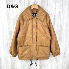 D&G DOLCE&GABBANA ドルチェアンドガッバーナ ダウンジャケット ブラウン