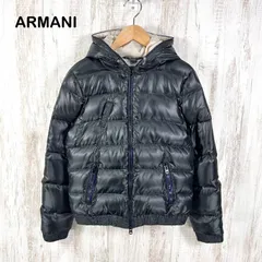 A|X ARMANI EXCHANGE アルマーニエクスチェンジ ショートダウンジャケット ブラックのサムネイル