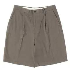 【美品】STEVEN ALAN スティーブンアラン パンツ チャコールグレー サイズ:L  24SS グレース ツイル アウト ワンプリーツ ショートパンツ  ボトムス ショーツ【メンズ】【中古】のサムネイル