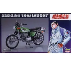 【新品】プラモデル 1/12 スズキ GT380 B 「湘南爆走族」 [SP411]のサムネイル
