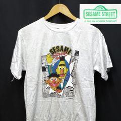 激レア ゆるだぼ 90s セサミストリート Tシャツ ホワイト アーニー