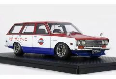 イグニッションモデル 1/18 ブルーバード 510 ワゴン 日産サービスカー