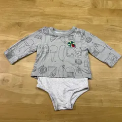 グラニフ×はらぺこあおむしロンパース◎美品◎サイズ70のサムネイル
