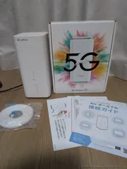 SoftBank Air 5G ホームルーター 通電確認済み 付属品あり 箱付きのサムネイル