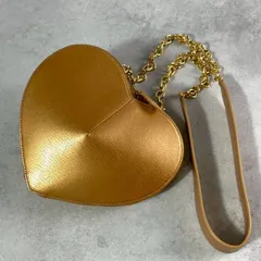 極美品✨アライア Alaïa LE COEUR  ル・クール ハートデザイン チェーンショルダーバッグ ゴールド ポシェットバッグ クロスショルダー 斜め掛けのサムネイル