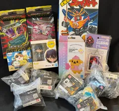 【詰め合わせホビー】ガンプラ・フィギュア・ポケカ等 9点まとめ 新品未開封