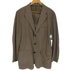 ザスコッチハウス The Scotch House 麻 リネン混 背抜 3B テーラードジャケット  メンズ import：M のサムネイル