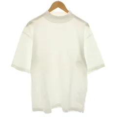 フォーティーファイブアールピーエム  45R 45rpm Tシャツ カットソー モックネック 半袖 R刺繍 4 白 ホワイト /YTのサムネイル