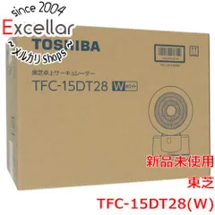 [bn:14] TOSHIBA　サーキュレータ―　TFC-15DT28(W)　ホワイトのサムネイル