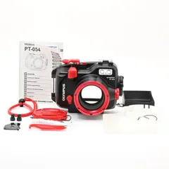 ＜良品＞ OLYMPUS STYLUS XZ-2用 防水プロテクター PT-054｜純正防水ケース｜付属品充実｜動作良好｜透明窓クリア｜Oリング良好｜実用性に優れたモデルのサムネイル