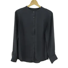 グリーンレーベルリラクシング 長袖シャツ トップス バンドカラー レディース ﾌﾘｰサイズ グレー green label relaxing 【中古】のサムネイル