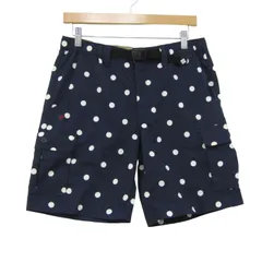 コロンビア ショートパンツ ボトムス ドット柄 カーゴショーツ メンズ Lサイズ ネイビー Columbia 【中古】のサムネイル