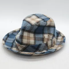 アクアスキュータム ハット 帽子 ブランド チェック柄 カシミヤ 日本製 メンズ 58cmサイズ マルチカラー Aquascutum 【中古】のサムネイル