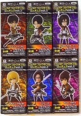 進撃の巨人 ワールドコレクタブルフィギュアvol.1 未開封 全6種 - メルカリ