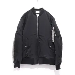 【新品】サイズ4 ソフネット SOPHNET. フライトジャケット Flight Jacket SPNT-252007 ブラック Kvadrat Sisu メンズ 送料無料のサムネイル