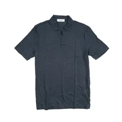Gran Sasso グランサッソ / スキッパー ニットポロシャツ 半袖 春夏 メンズ リネン 100% ダークネイビー イタリア製 442926のサムネイル