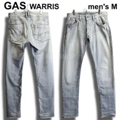 GAS　ガス　WARRIS TIGHT　W31（約82cm　W32相当）　タイトスリムスキニー デニムパンツ　ストレッチ　グレー　イタリア製　ジーンズ　メンズのサムネイル