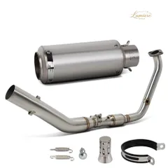R125 エキゾーストシステム ヤマハ YZF-R15 MT15 XSR155 2017-2026 R/MT/XSR-125 MT125 XSR125 2019-2026 オートバイパイププロジェクトマのサムネイル