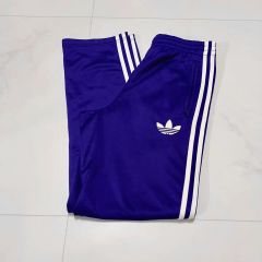 adidas アディダス❣️トラックパンツ❣️パープル S-Mサイズ相当